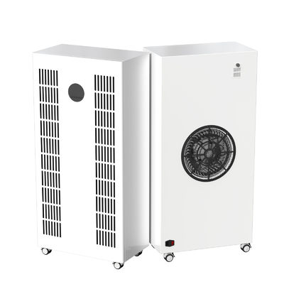 White Built In Timer Air Purifier For Smell Peaceful Atmosphere